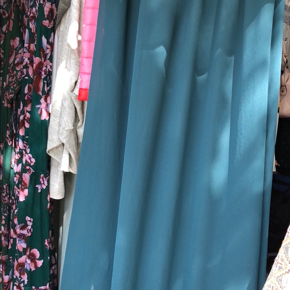 SHOW ME YOUR MUMU CAITLIN RFFLE MAXI CHIFFON DRESS - Picture 5 of 6